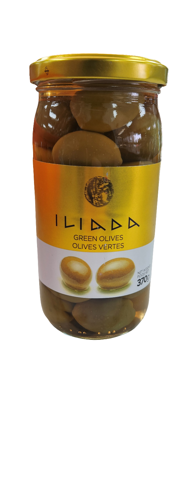 GREEN olives vertes 370g