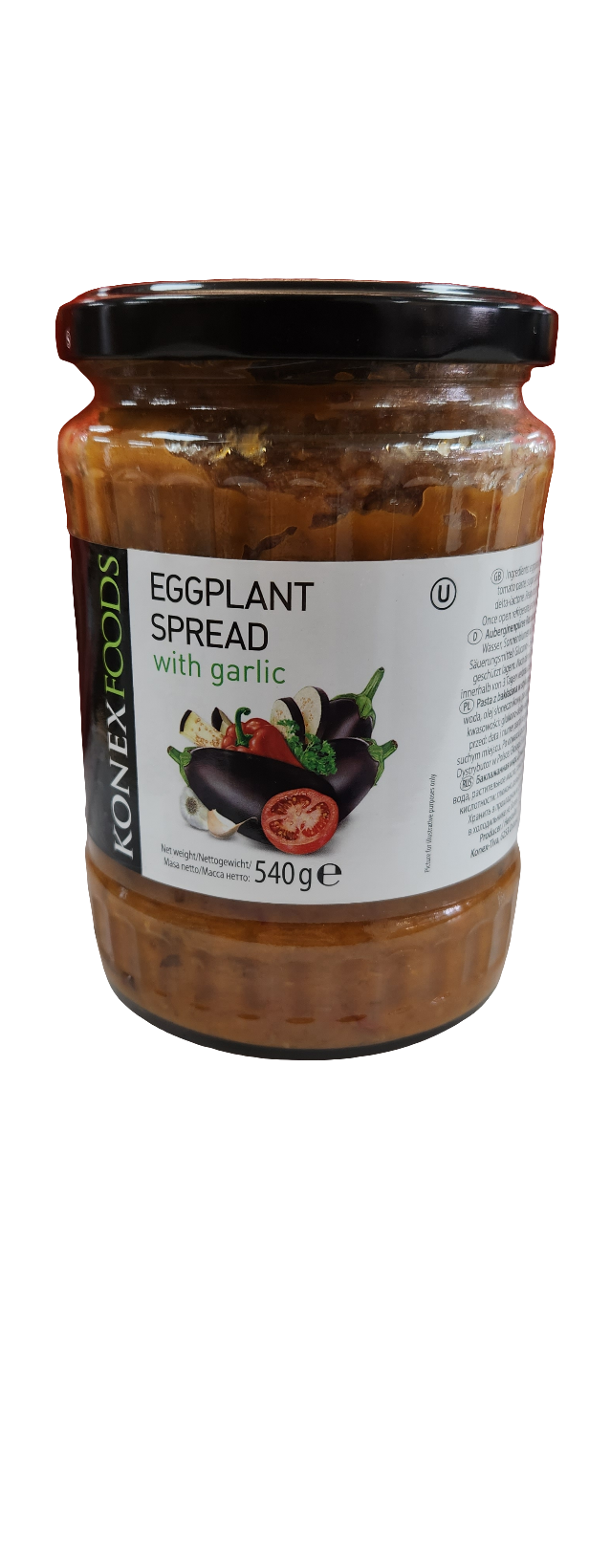 Eggplant Spread with garlic Bulgarian 540g