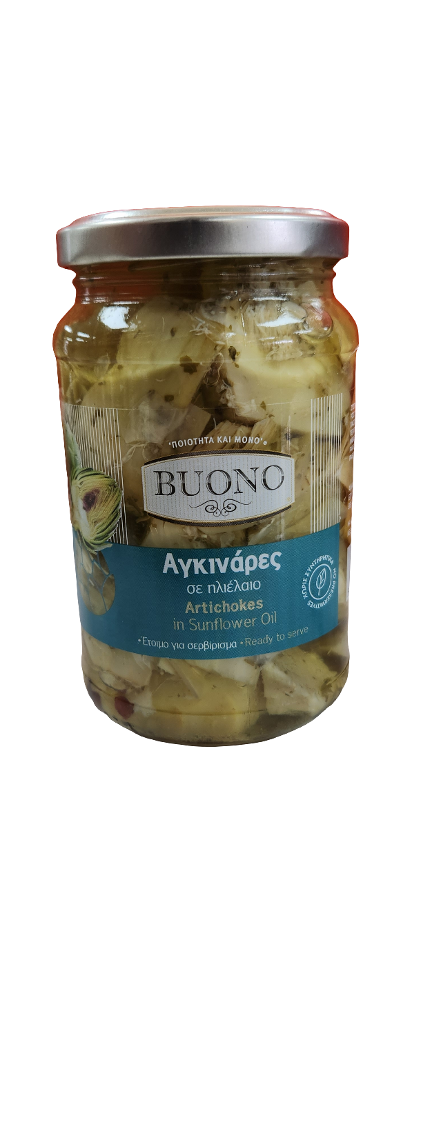 Buono Artichokes Sunflower oil Net:360g