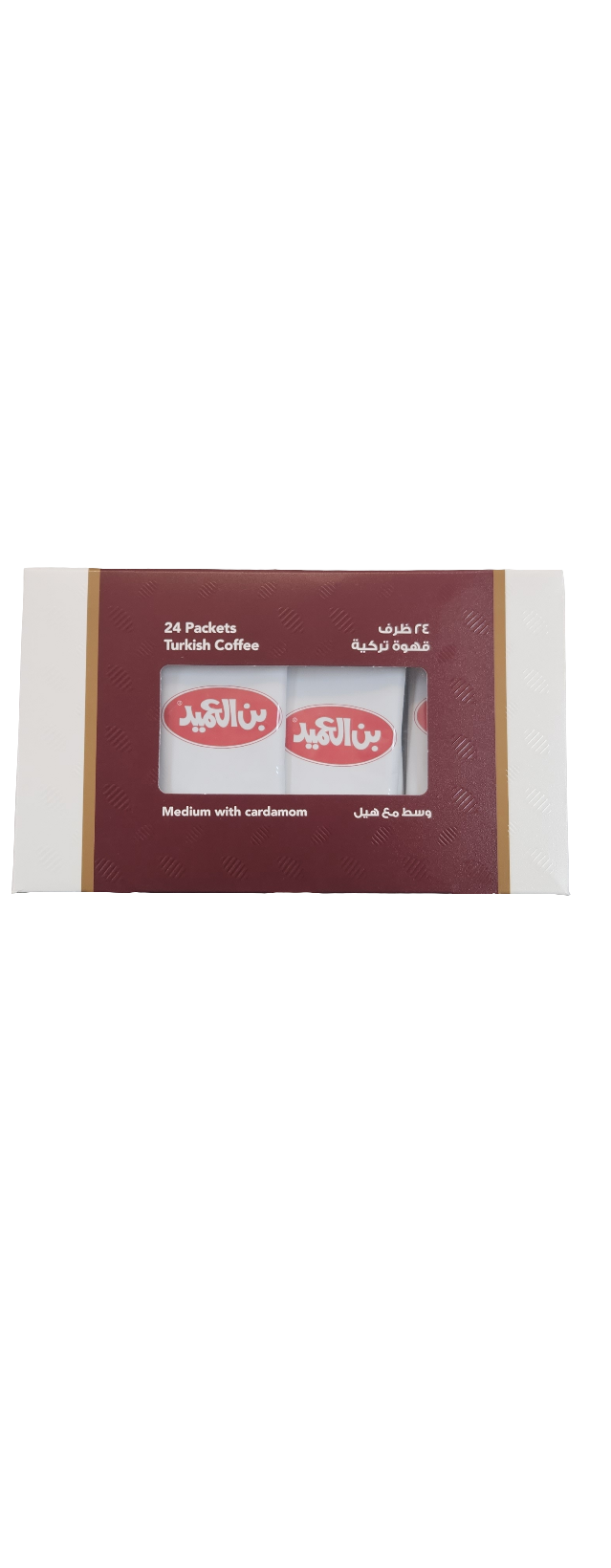 24 packets Turkish coffee medium cardamom 156g
