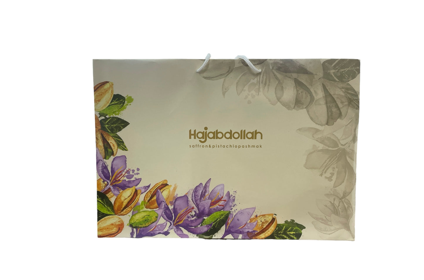Hajabdollah- Saffron & pistachio pashmak sweet