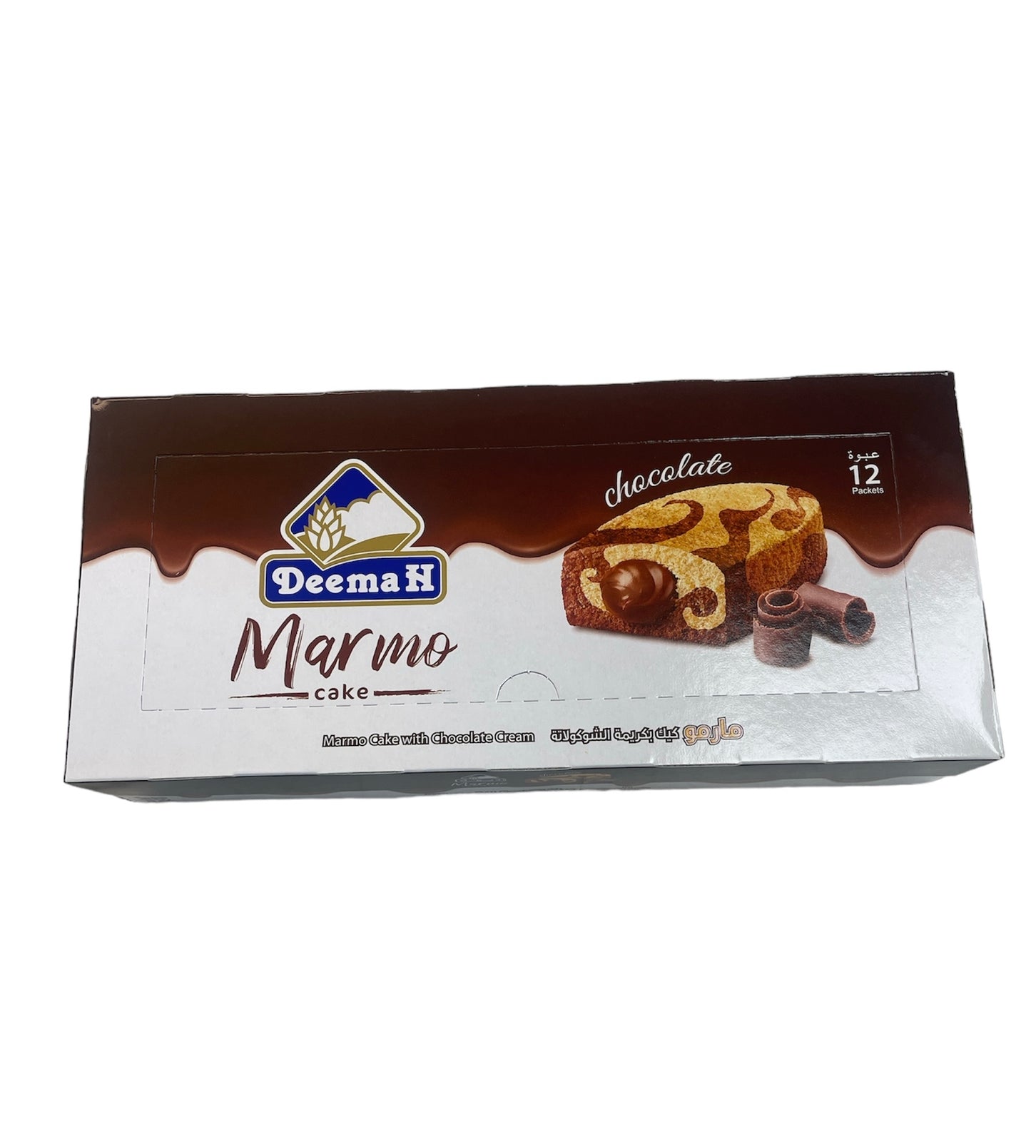 Marmo cake chocolate flavoured cream 12 pieces