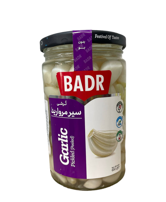 Badr pickled garlic 650g