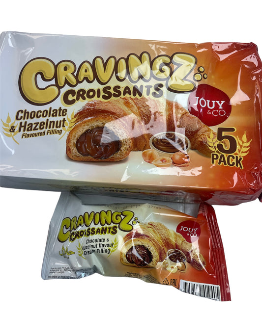 Cravingz croissants choc&hazelnut 5 packs