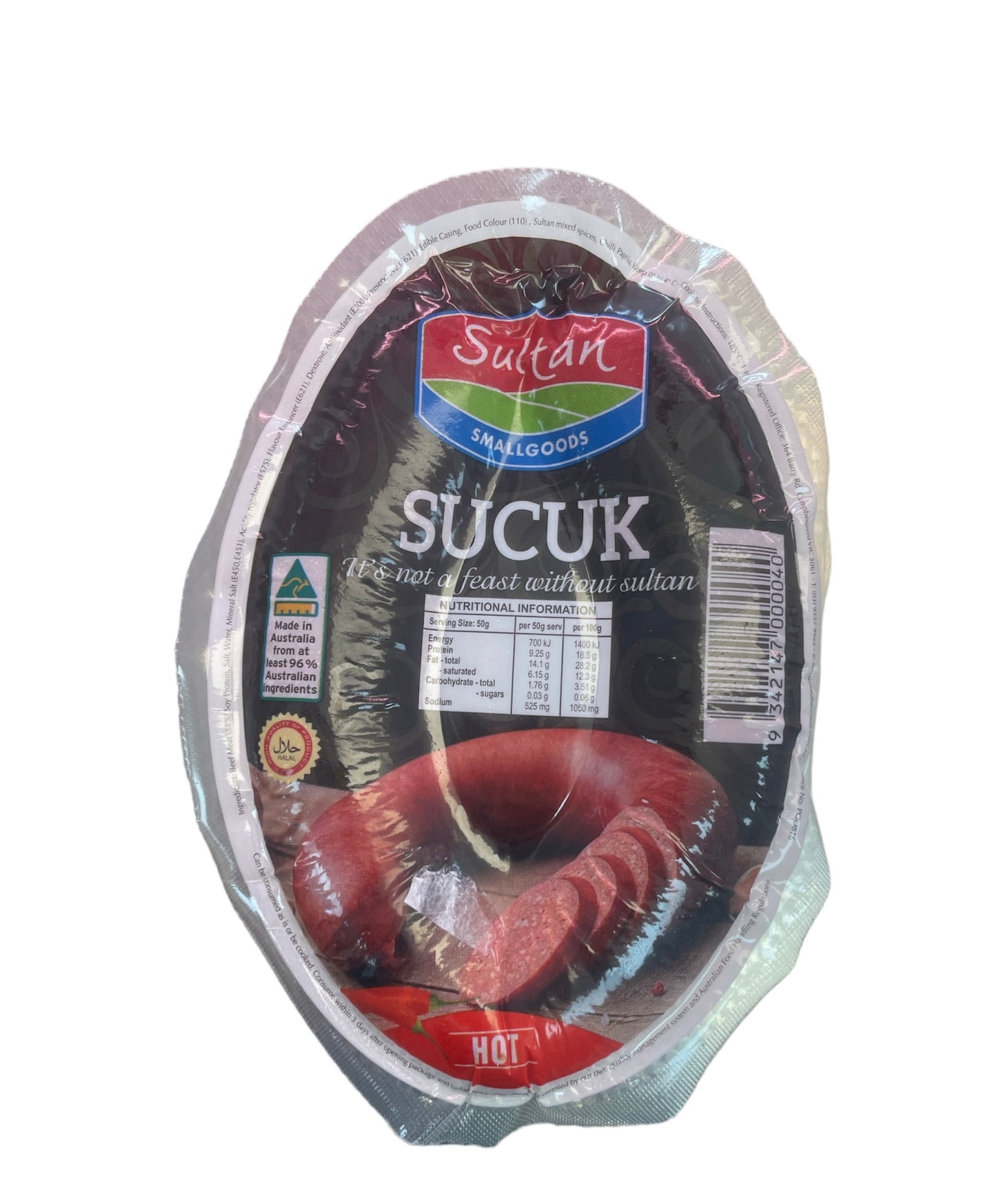 Sucuk sultan hot halal