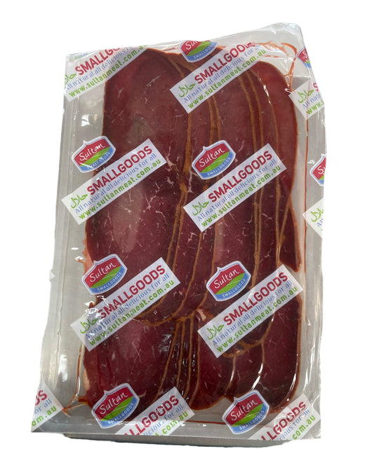 Pastirma slices 250g halal