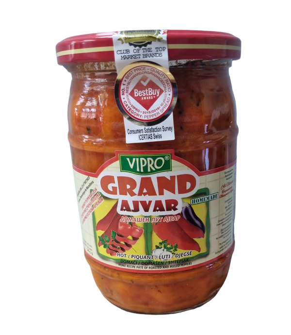 Vipro grand ajvar hot – Maihan Supermarket