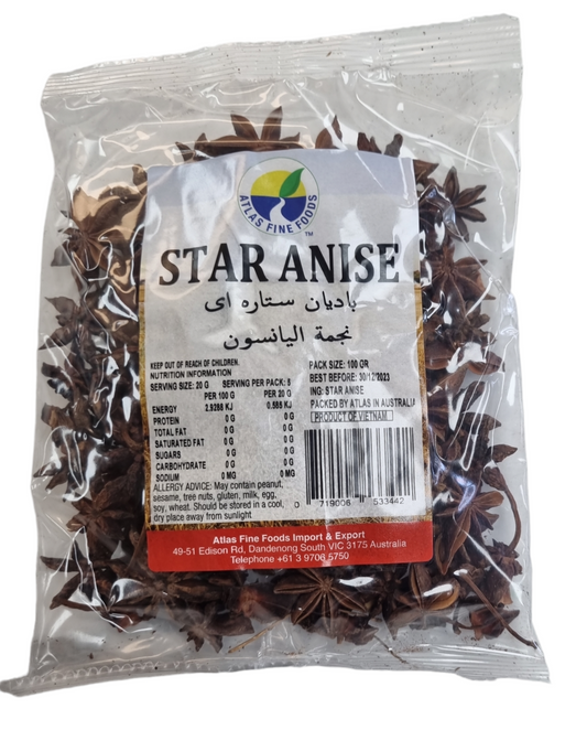 Star anise 100g atlas