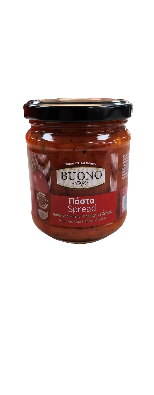 Roasted red pepper and garlic spread 200g