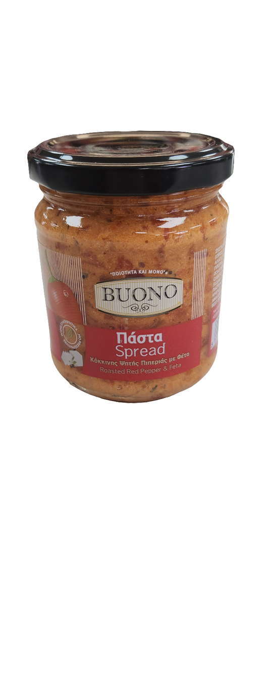 Spread roasted red pepper and feta 200g