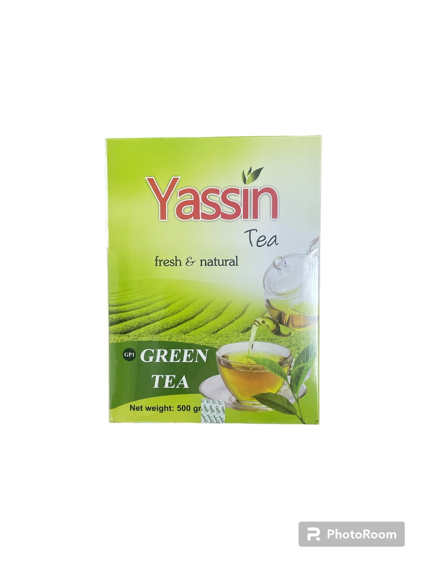 Yassin green tea 500g fresh and natural