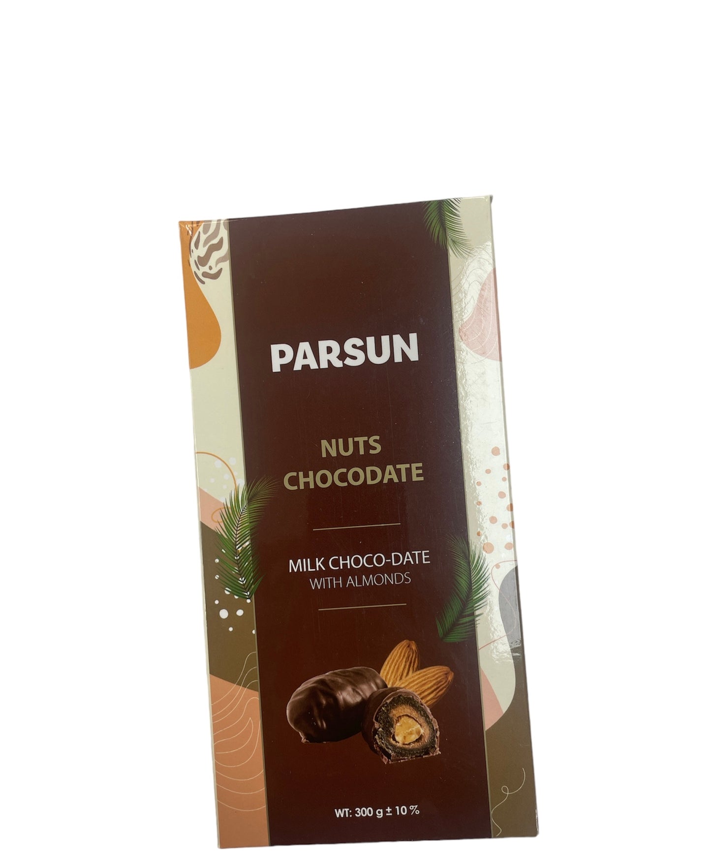 Parsun milk chocolate dates with almond