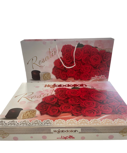 Hajabdollah- rose gift bags with sweets