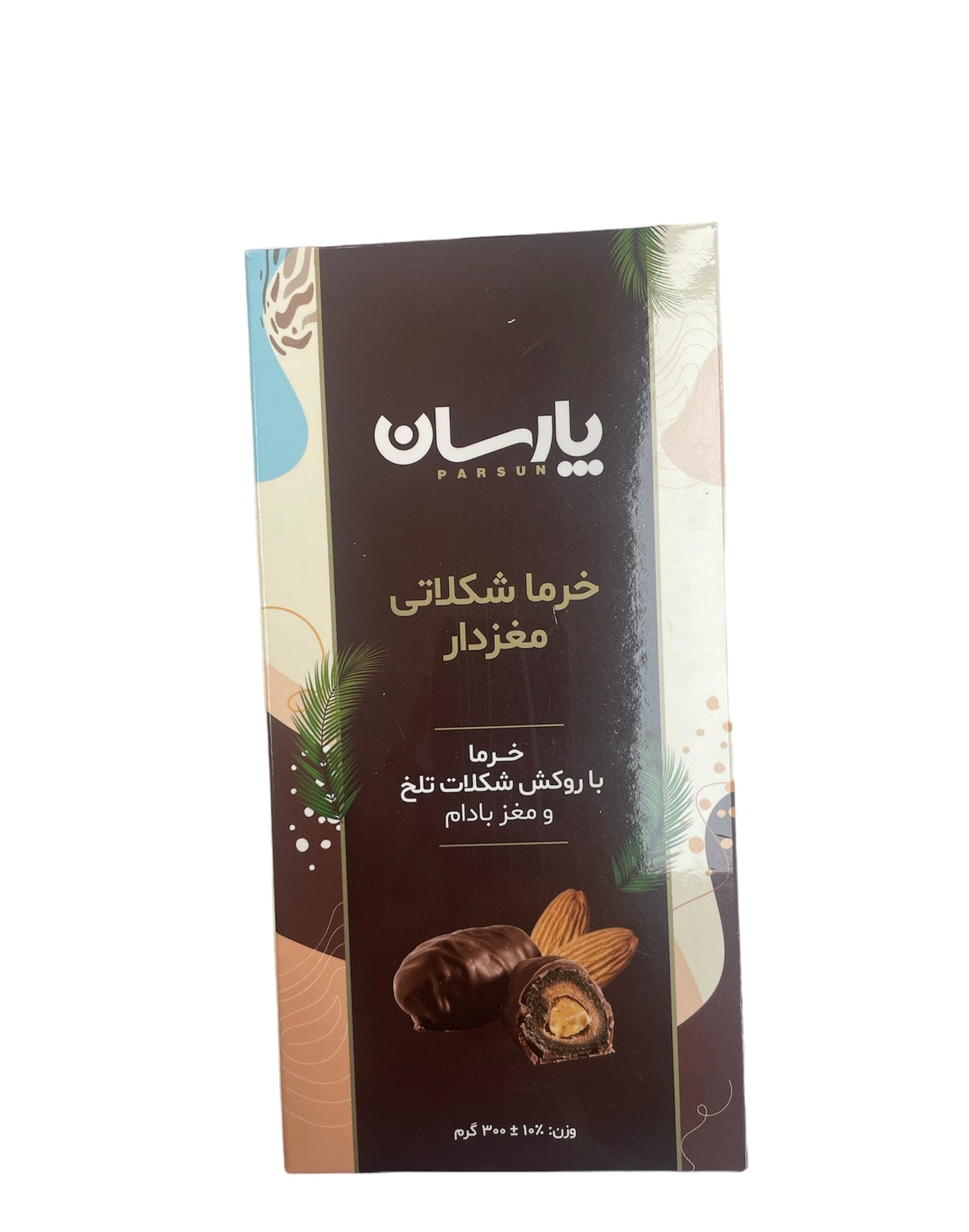 Parsun dark chocolate with almond&dates