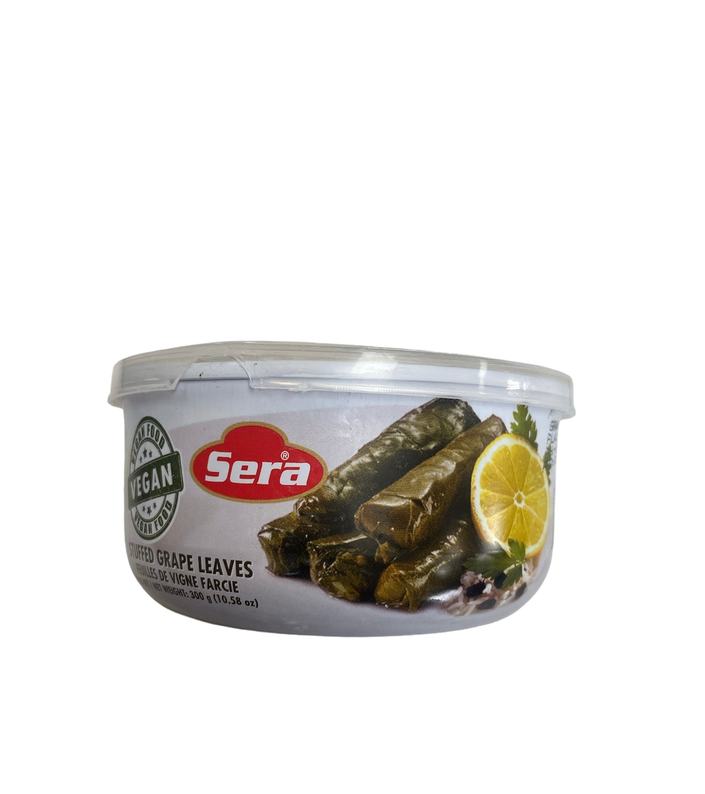 Sera stuffed grape leaves ready to eat