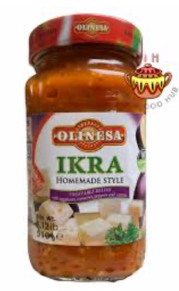 Mild eggplant IKRA- home style Coarsely ground