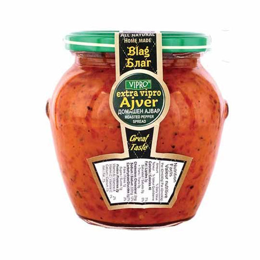 Vipro extra ajvar mild 580g