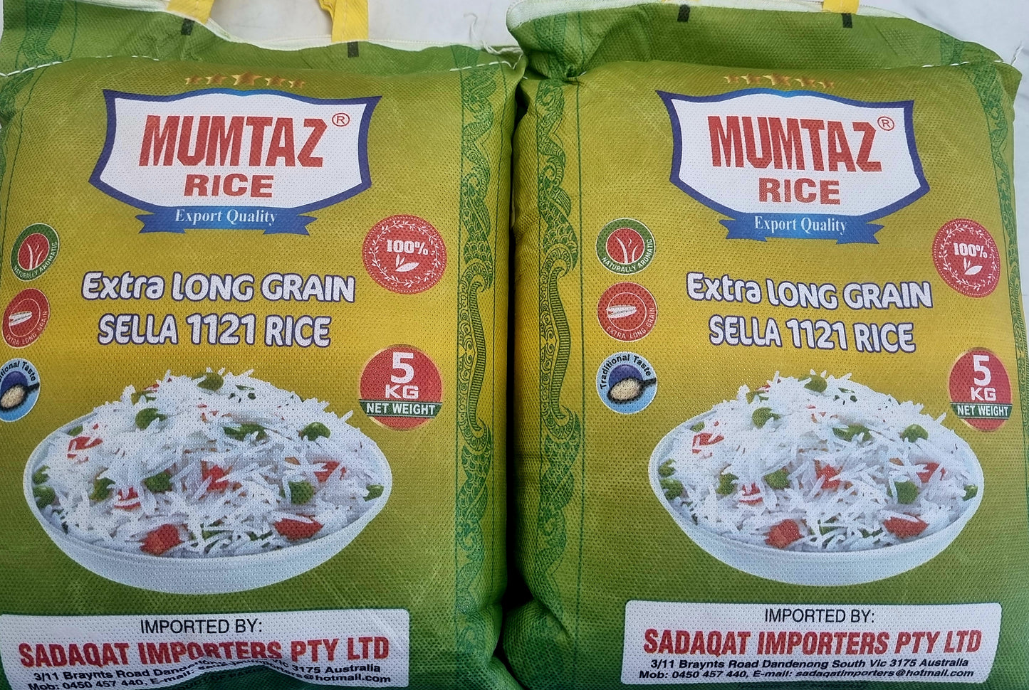 Mumtaz extra long sella rice