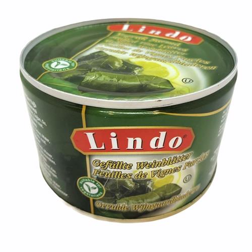 Dolmades STUFFED VINE LEAVES (GRAPE LEAVES) 400G Lindo