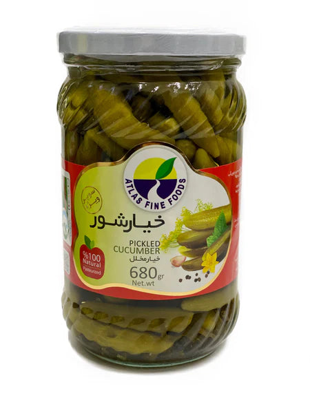 Atlas pickled cucumber 680g