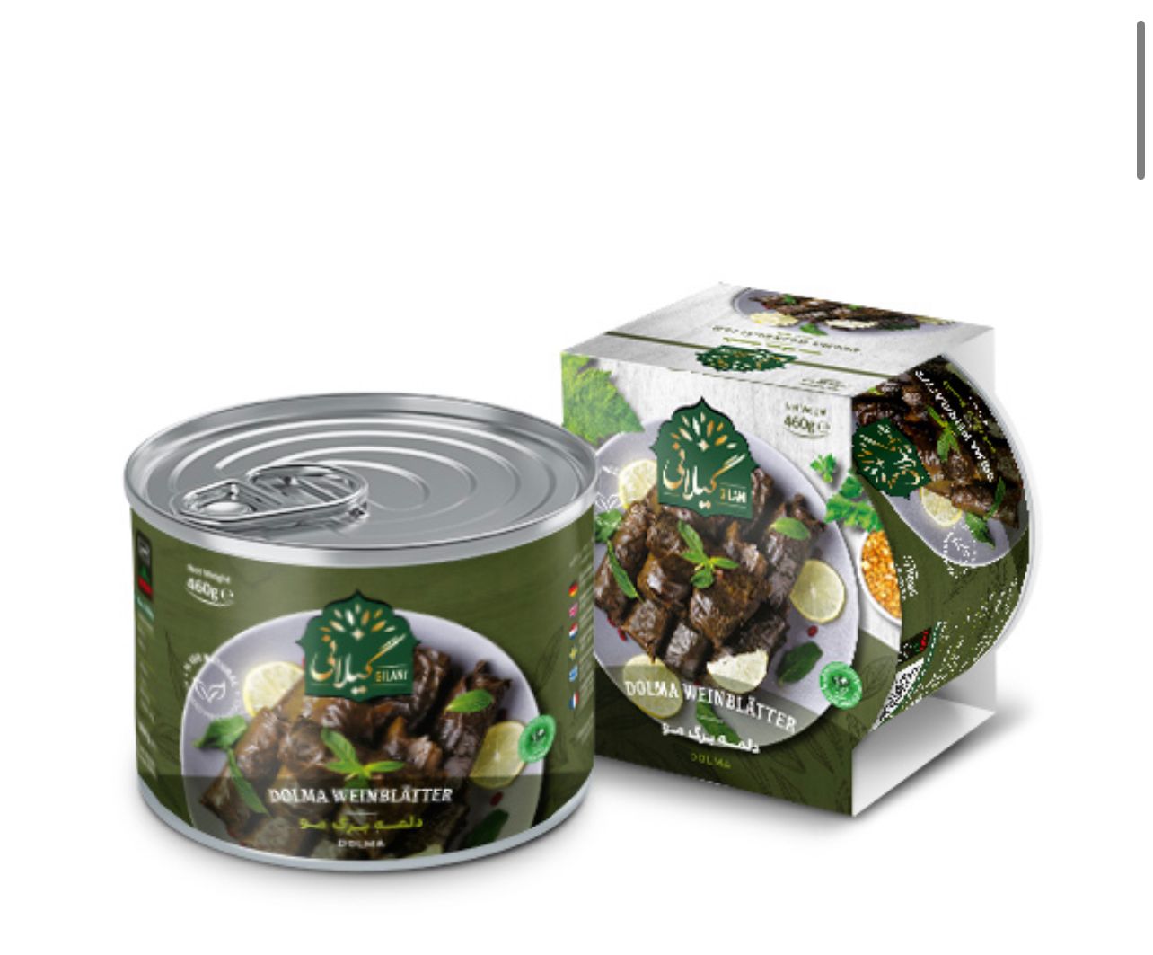 Gilani Dolma / stuffed vine leaves 460g