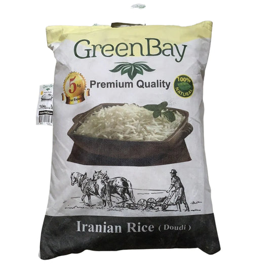 Iranian Dodhi rice green bay 5kg