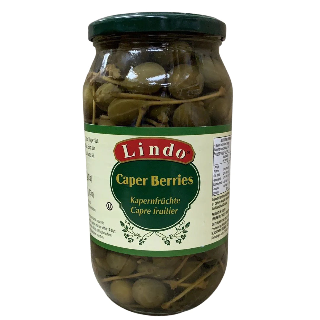 Lindo caper berries pickled 910g