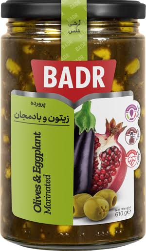 Badr Olives & eggplant Marinated 610g