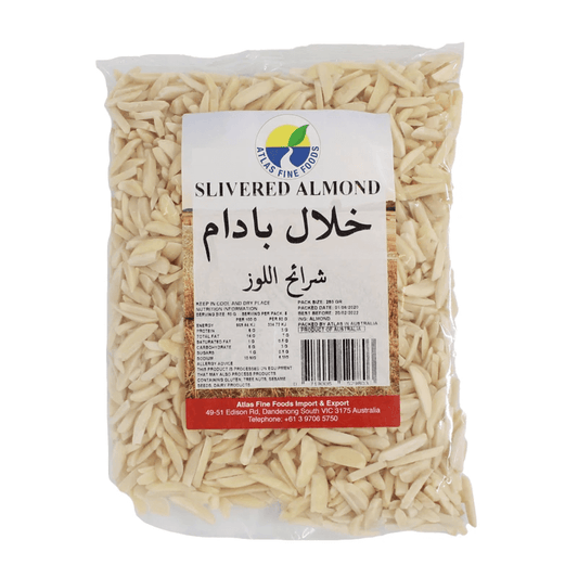 slivered almonds 250G khalal badam